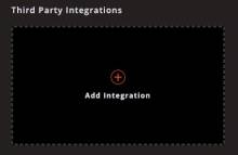Add Integration tile